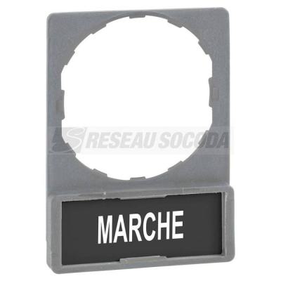  Porte-�tiquette plat 30x40 