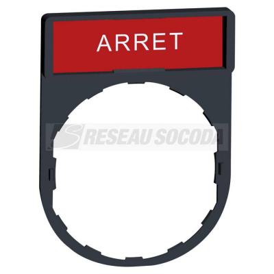  Porte �tiquettes ARRET 