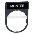  Porte �tiquettes MONTEE 