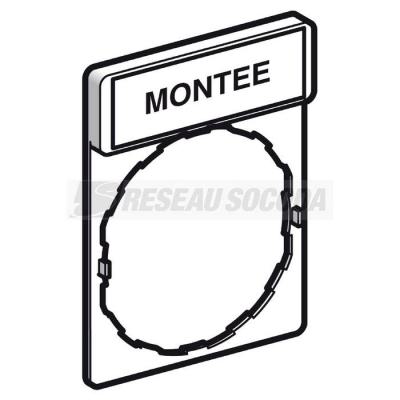 Porte �tiquettes MONTEE 
