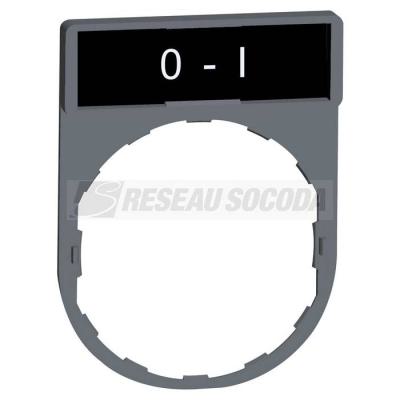  Porte-�tiquette plat 30x40 