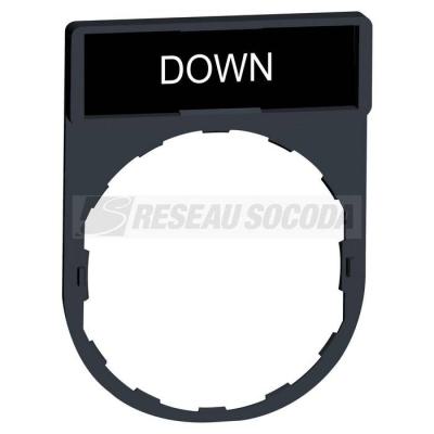  Porte �tiquettes DOWN 
