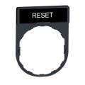 Porte �tiquettes RESET 