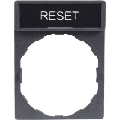 Porte �tiquettes RESET 