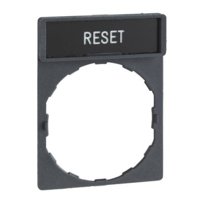  Porte �tiquettes RESET 