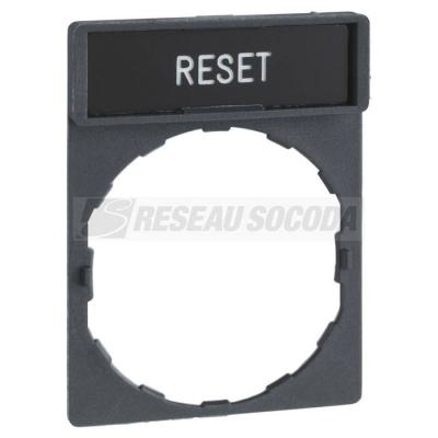  Porte �tiquettes RESET 