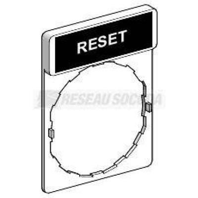  Porte �tiquettes RESET 