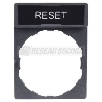  Porte �tiquettes RESET 