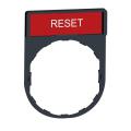  Porte �tiquettes RESET 