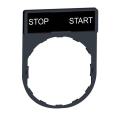  Porte �tiquettes STOP-START 