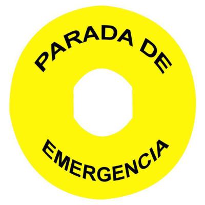  ETIQUETTE ARRET URGENCE 