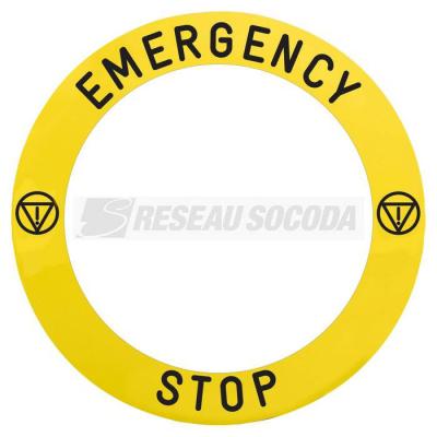  EMERGENCY STOP LEGEND D90 