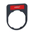  Porte-�tiquette plat 40x50 