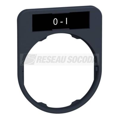  Porte-�tiquette plat 40x50 