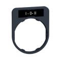  Porte-�tiquette plat 40x50 