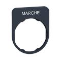  Porte-�tiquette plat 40x50 