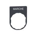  Porte-�tiquette plat 40x50 
