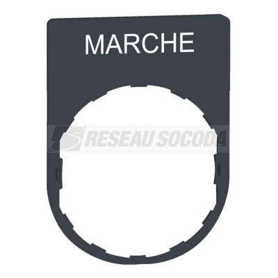  Porte-�tiquette plat 40x50 