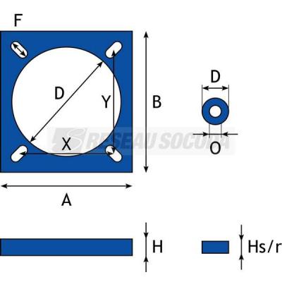  Semelle Cdm-fix 300 Ssfix 
