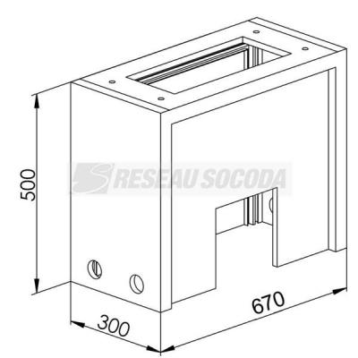  SOCLE EP2-300 IV 