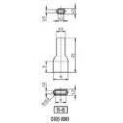  Capuchon B-6 PVC 