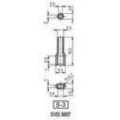  Capuchon B-3 PVC 