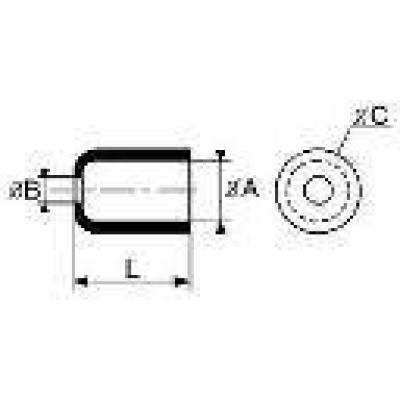  Embout cylindrique ER-38 RD 