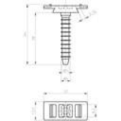  Embase cheville CH-C8 