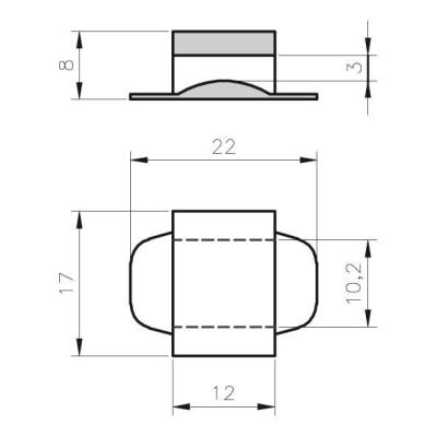  Embase double CH-V 