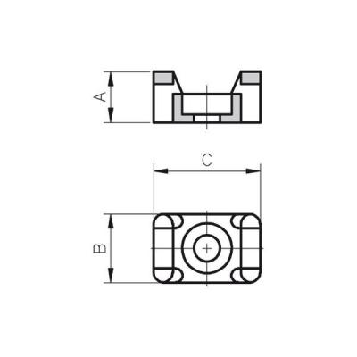  Embase berceau TM-3-S10-C 