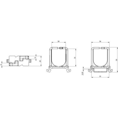  Bloc cable PI-D1100 