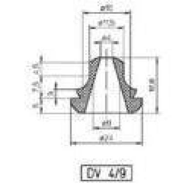  Serre-c�bles Helavia DV 4/9 
