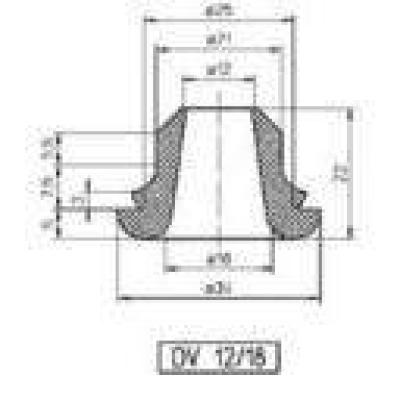  Serre-c�bles Helavia DV 12/18 