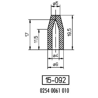  Capuchons Helavia 15-092 