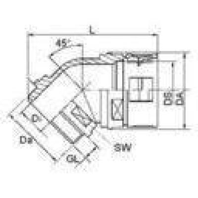  Raccord rapide Plioquick 23 45 