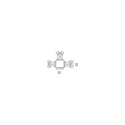 ZIP T-CONNECTEUR BLANC 