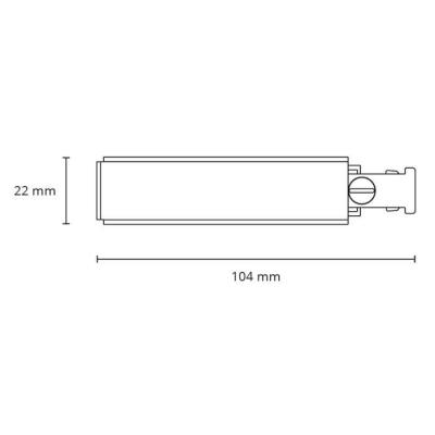  ZIP SLIM EMBOUT CONDUCTEUR BLA 