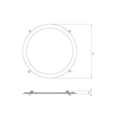  SENSE 320 DOWNLIGHT TW DALI BL 