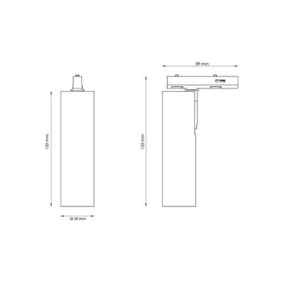  ZIP TUBE MICRO SPOT 7W 2700K N 