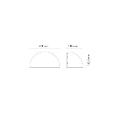  DUETT APPLIQUE GRAPHITE E27 