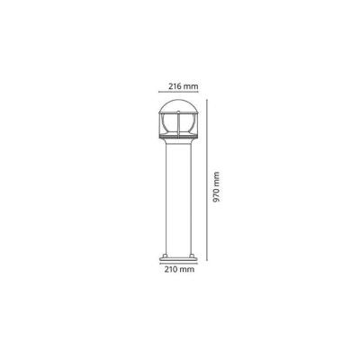  OPUS BORNE H900 GRAPHITE 11,5W 