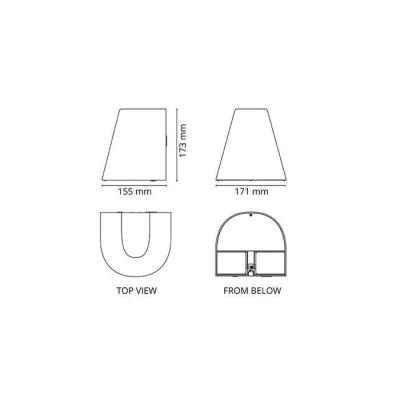  SPIKE APPLIQUE GRAPHITE 10W/6W 