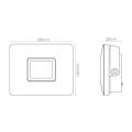  FLOM MIDI GRAPHITE 23W 3000K 