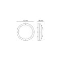  CANTO HUBLOT GRAPHITE LED 3000 