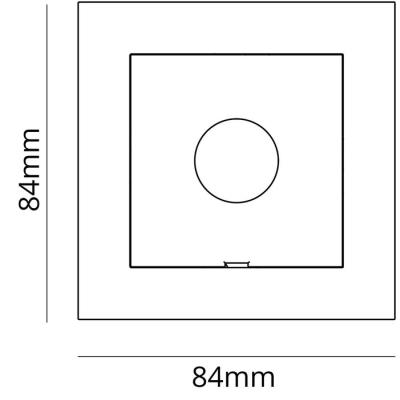  PIR WALL DETECTEUR BLANC 200VA 