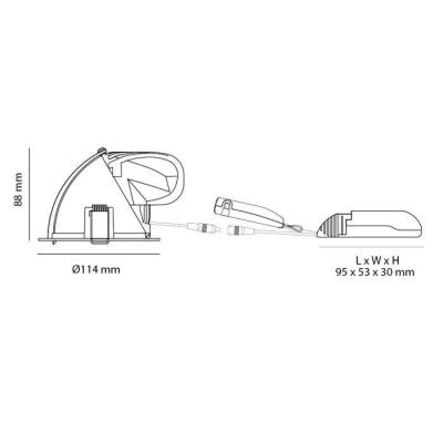  EXCLUSIVE MIDI DOWNLIGHT BLC 3 