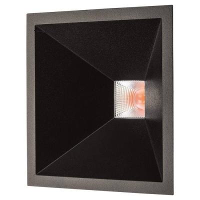  SOFT SQUARE DOWNLIGHT NOIR 17W 