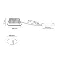  JUNISTAR SOFT ACIER BROSSE 9W 