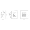  CAPELA ISOSAFE ENCASTRE BLANC 