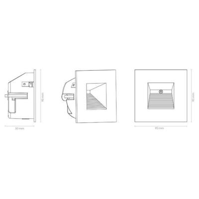  CAPELA ISOSAFE ENCASTRE BLANC 